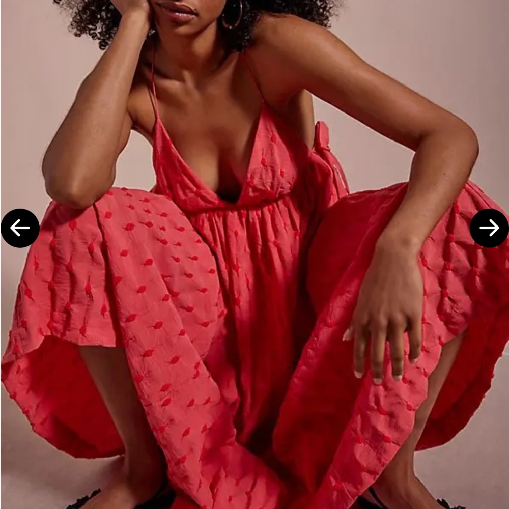 Free People Red maxi Dress - Picture 7 of 7